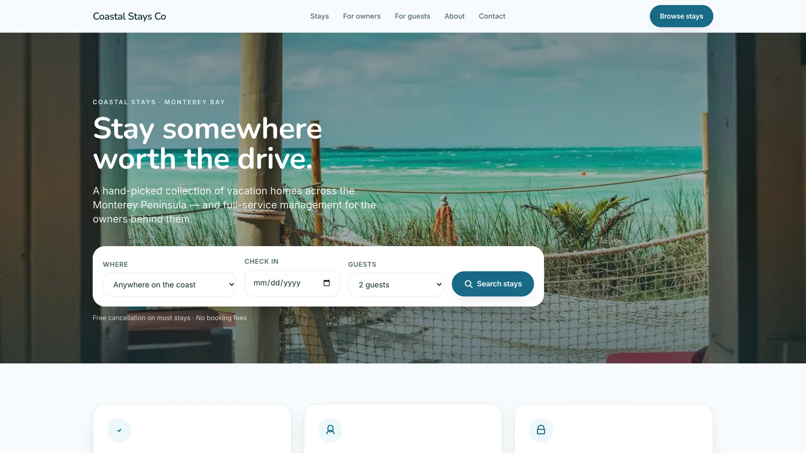Coastal Stays Co preview