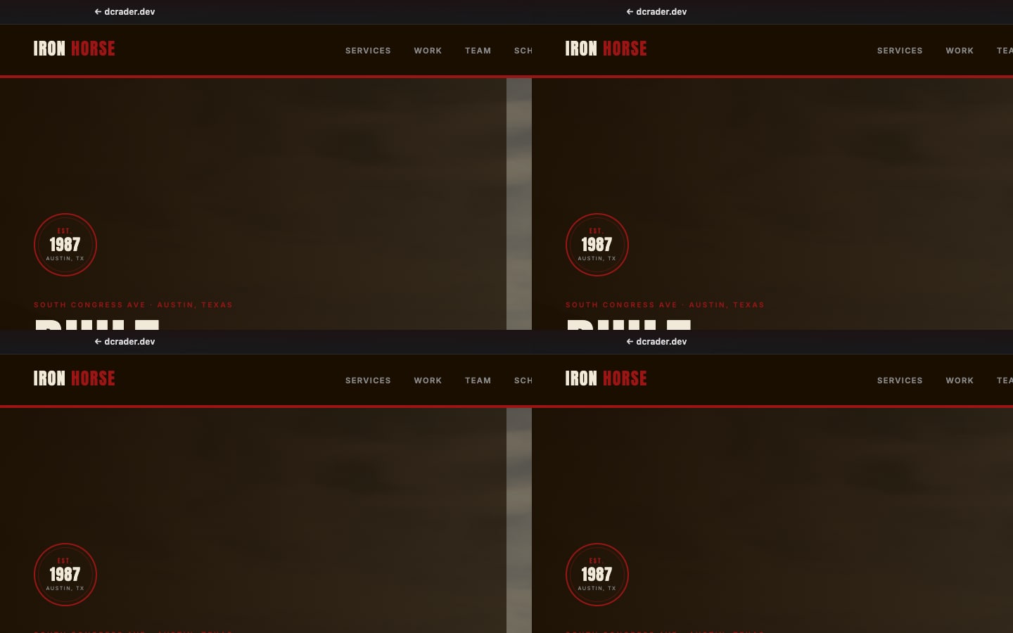 Auto Shops & Detailing — Classic Mechanic design preview
