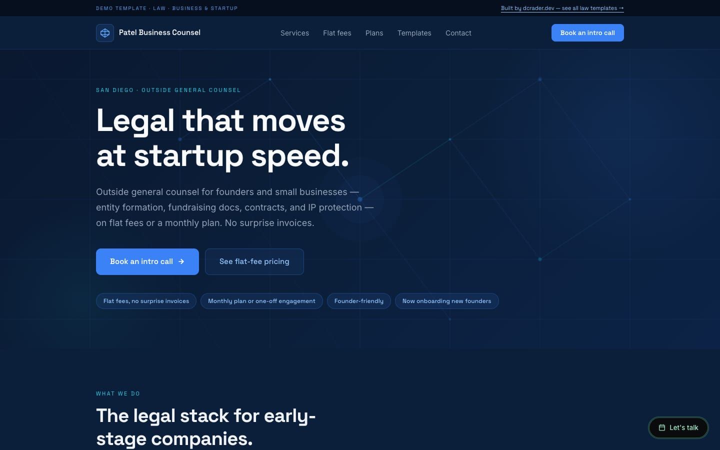 Law Firms — Business & Startup design preview